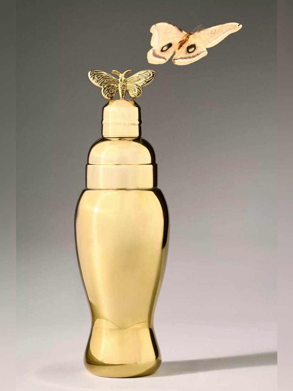 NEW Anthropologie x Catherine Martin Midnight Creatures Moth Cocktail Shaker